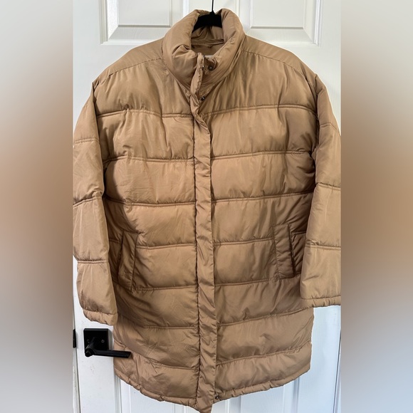 Thread & Supply Camel Puffer Jacket - Picture 1 of 4
